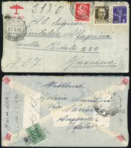 ERITREA 1938 - Bellinsieme di 7 ... 