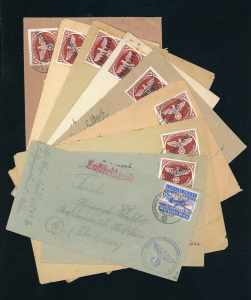 OCCUPAZIONE TEDESCA EGEO INSELPOST 1945 - ... 