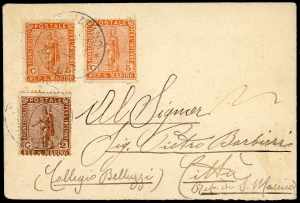 SAN MARINO 1902/1905 - Quattro ... 