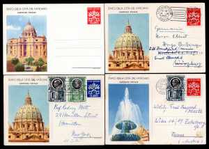 VATICANO INTERI POSTALI 1929/1960 ... 