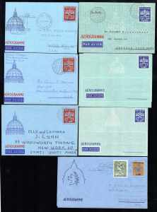 VATICANO INTERI POSTALI 1929/1960 ... 