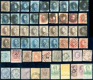 BELGIO 1849/1912 - Piccolo ma interessante ... 