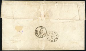 1862 - 1/2 grano grigio bruno ... 