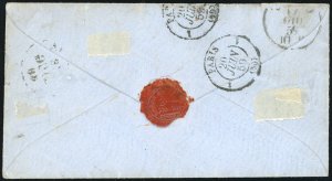 1859 - 40 cent. azzurro, un ... 