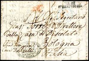 1841 - Tre lettere prefilateliche ... 