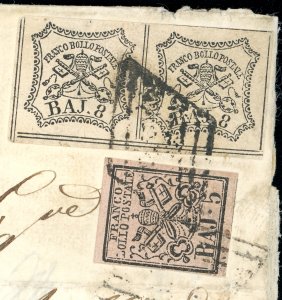 1858 - Modulo di telegramma da ... 