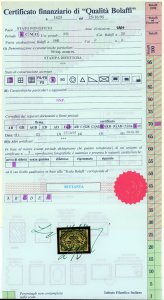 1864 - 50 baj azzurro oltremare ... 