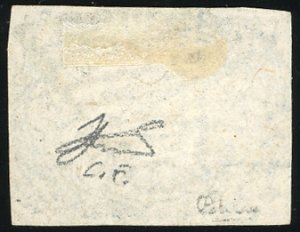 1864 - 50 baj azzurro oltremare ... 