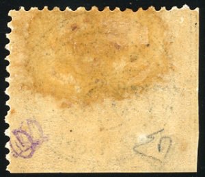 1868 - 20 cent. rosso bruno (27), ... 