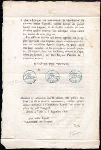 1818 - Manifesto camerale del ... 