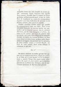 1818 - Manifesto camerale del ... 