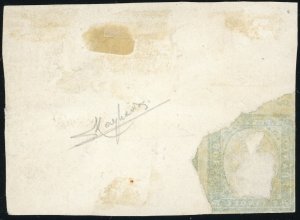 1863 - 5 cent. verde (13Ea), ... 