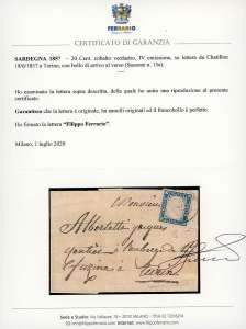 1857 - 20 cent. cobalto verdastro ... 