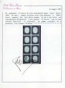 1862 - 20 cent. indaco violaceo ... 