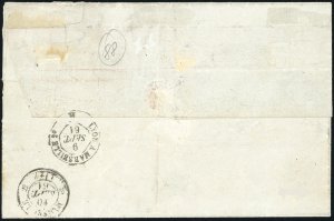 1861 - 40 cent. rosso vermiglio, ... 