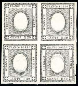 1861 - 1 cent. errore di cifra 2 (19l), ... 