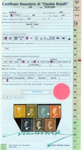 1859 - Lemissione tipo, sette ... 