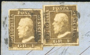 1859 - 1 grano bruno ruggine, I ... 