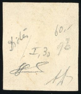 1859 - 5 grana carminio scuro, I ... 