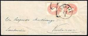 1862 - 5 soldi rosso (33), due esemplari, ... 