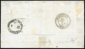 1863 - 80 cent. giallo arancio ... 