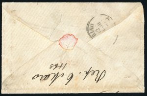 1863 - 15 cent. azzurro (11), in ... 