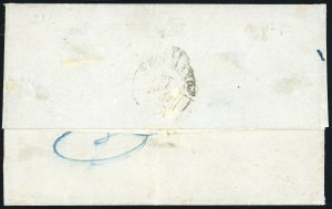 1863 - 15 cent. Litografico, falso ... 