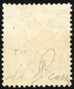 1866 - 10 cent. De La Rue, ... 