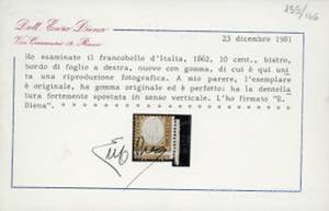 1862 - 10 cent. bistro, ... 