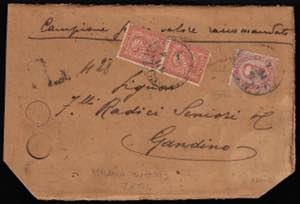 1894 - 2 cent. De La Rue, tiratura di ... 