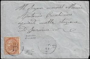 1865 - 10 cent. De La Rue, tiratura di ... 