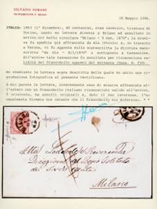 1870 - 40 cent. De La Rue, ... 