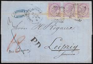 1868 - 60 cent. De La Rue, tiratura di ... 