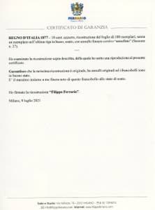 1877 - 10 cent. azzurro (27), ... 