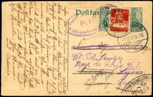 1915 - GERMANY/SWITZERLAND/FRANCE - ... 