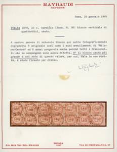 1879 - 10 cent. Umberto I (38), ... 