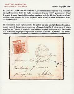 1900 - 20 cent. Umberto I (61), ... 