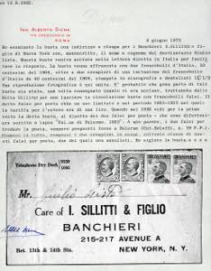 1923 - 40 cent. Michetti, falso ... 