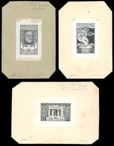 1922 - Mazzini, serie completa, le tre prove ... 