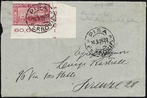 1926 - 60 cent. San Francesco, dentellatura ... 