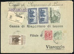 1926 - 5  2,50 lire, 20 cent., 1,25 lire, ... 