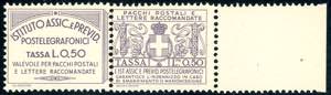 1936 - 50 cent. Istituto Assicurazioni (12), ... 