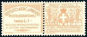 1936 - 1 lira Istituto Assicurazioni (13), ... 