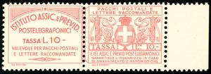1936 - 10 lire Istituto Assicurazioni (16), ... 