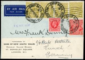 1936 - AUSTRALIA/GREAT BRITAIN/GERMANY - ... 