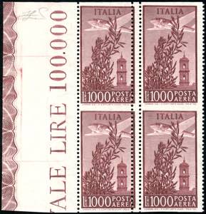 1948 - 1.000 lire Campidoglio, filigrana ... 