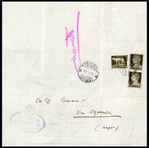 1937 - ITALY - Redirected with ... 