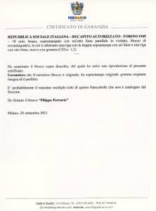 TORINO 1944 - 10 cent. recapito ... 