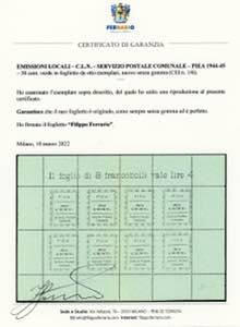 SERVIZIO POSTALE COMUNALE ... 