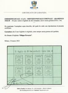 SERVIZIO POSTALE COMUNALE ... 